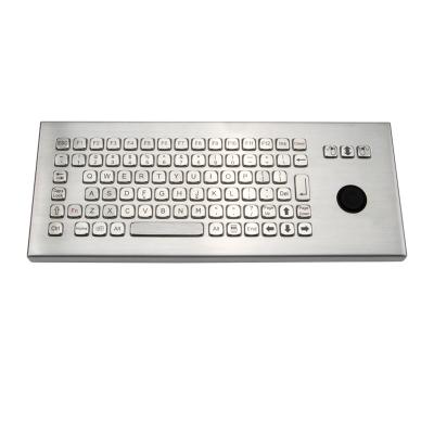 China Rugged Desktop Wired Keyboard Water Resistant Keyboard With Hula Pointer for sale