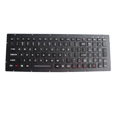 China Vandal Proof Marine Keyboard Dynamic Washable With Backlight IP67 for sale