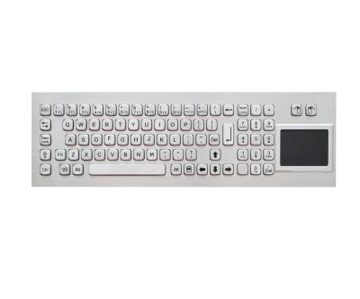 China Teclado rugoso del metal del quiosco IP65 con el panel táctil y el teclado a prueba de vandalismo del telclado numérico del número en venta