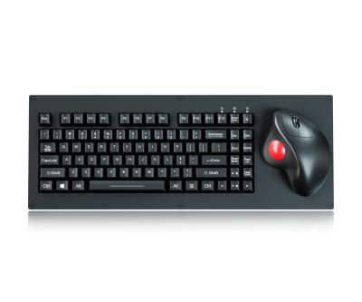 China IP54 Waterproof Mechanical Keyboard With Trackball Mouse for sale