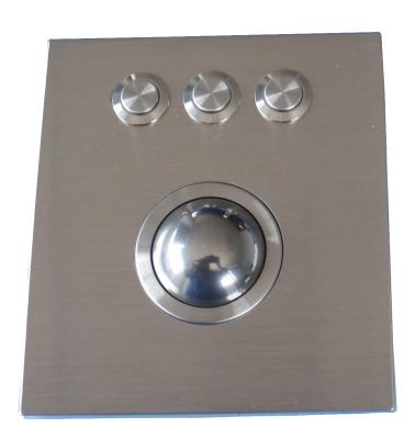 China IP68 washable 38.0mm optical Trackball Pointing Device at 800 DPI resolutions for sale