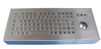 China Compact Format Industrial Keyboard Stainless Steel 84 Keys For Desktop for sale