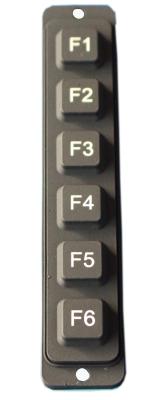 China 96mm X 18mm Dia PS2 Numeric Keypad With Carbon - On - Gold Key Switch for sale