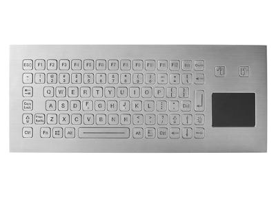 China Washable Kiosk Industrial Keyboard With Touchpad Integrated 83 Keys IP67 5V DC for sale
