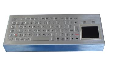 China 81 key compact  IP65 waterproof ruggedized keyboard  / industrial metal keyboard for sale