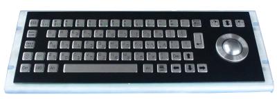 China 68 keys MINI Kiosk Black Metal Keyboard metal mechanical keyboard for sale