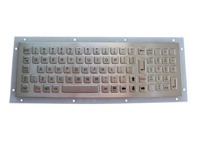 中国 金属は動的洗濯できるSUS304がブラシをかけたステンレス鋼のキーボードを密封した 販売のため