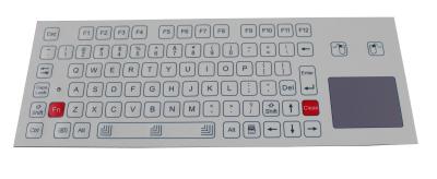 China Ip65 Industrial Membrane 81 Key Keyboard With Touchpad & Keypad for sale