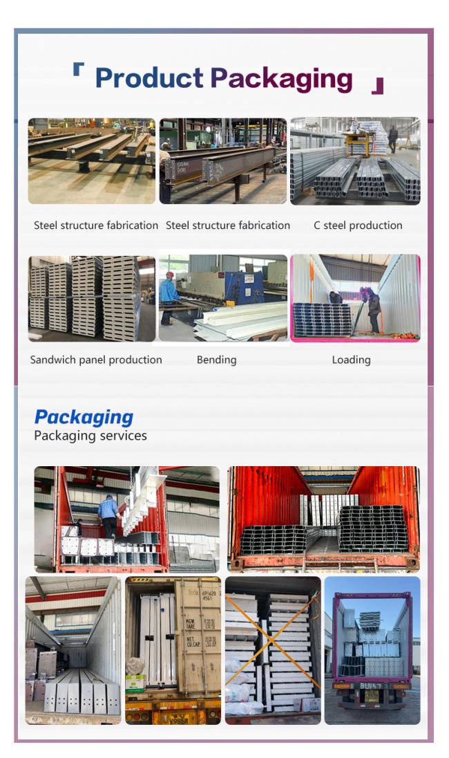 Completed steel structure airplane hangar facility