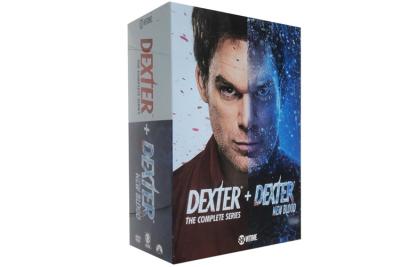 China Dexter The Complete Series + Dexter New Blood DVD Set 2022 Latest Mystery Thrillers Drama Movie TV Series DVD for sale