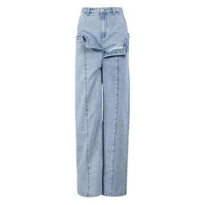 China Midweight Jeans Pants 30-32 Waist Size with Pockets for sale