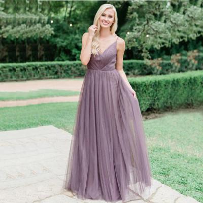 China Maxi Bridesmaid Robe Penelope Tulle Dress for sale