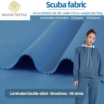 Chine Tissu de tricotage de scaphandre bilatéral, 100 coton respirable solide Terry Fabric à vendre