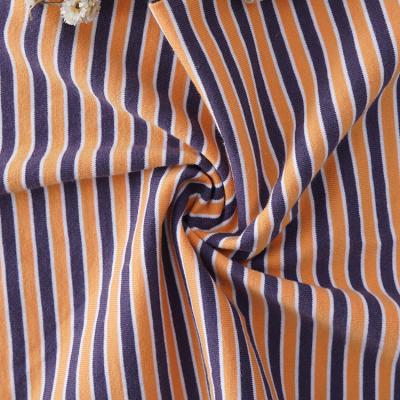 China Single Jersey Striped Material Fabric for sale