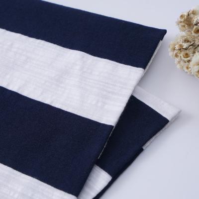 China Combed Slub Cotton Soft  And Good Texture Single Jersey Fabric For T-Shirt à venda