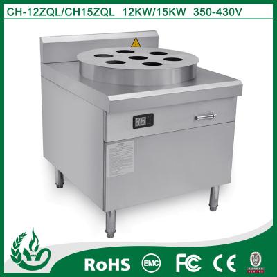 China 8000W Commercial Induction Steamer Cooker Free Standing Design for sale