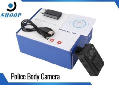 China Portable HD 1296P IP67 Police Body Cameras Recorder 34 Megapixel 140 Degree Wide Angle for sale