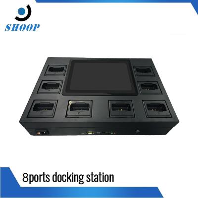 China 800x600 Touch Screen 8T Docking Station For Body Camera for sale