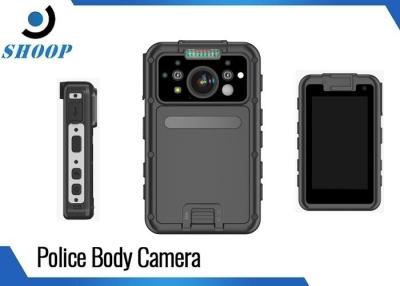 China Prenda impermeable IP68 de la cámara de vídeo de GPS 4G 1080P 12MP Police Body Worn en venta