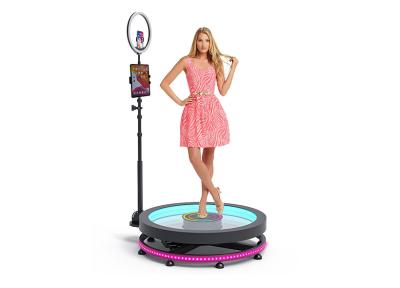 China App Control 360 Spinning Photo Booth IPad Selfie Automatic Spin 360 Photo Booth for sale