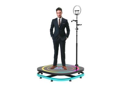 China Automatic Spinning 360 Camera Booth Live Broadcast Spin Booth 360 Degree Portable for sale
