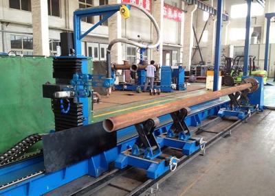 China Intersection 6 Axis CNC Pipe Cutting Machine With 6000mm Effective Length for sale