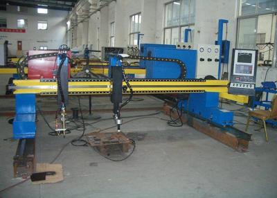 China Customized Color CNC Plasma Cutting Machine Gantry Flame Chinese 100A Plasma Source for sale