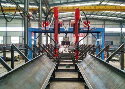Chine Machine de soudure à l'arc électrique submergée de cadre fait sur commande de portique de mesure de soudure de poutre en double T à vendre