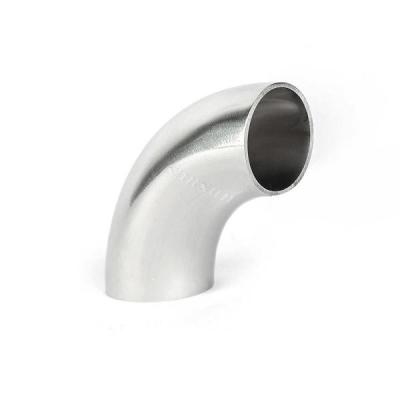 China Schedule 40 90 Degree Elbow Pipe Fittings 304 316L Stainless Steel Male Connection for sale