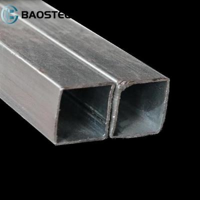 China 6m Length Gi Steel Square Pipe Q235 S235JR Galvanized Steel Hollow Section for sale