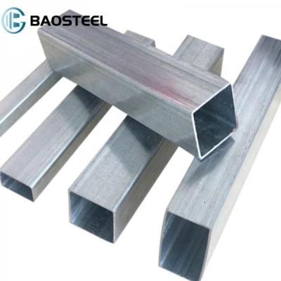 China Zinc Coating Steel Square Tube Q235 s235jr Hot Dipped Galvanized Gi Pipe 75g for sale