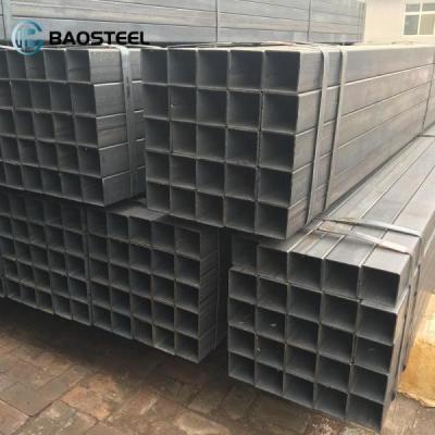 China Hot Dip Carbon Steel Square Tube Galvanized MS Rectangular Hollow Section for sale
