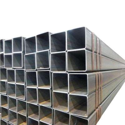 China Sch 40 Low Carbon Steel Hot Dip Galvanized Square Pipe 20x20 25x25 30x30 40x40 for sale