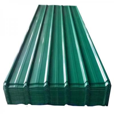 China Regular Spangle Corrugated Steel Roofing Sheet 600mm - 1500mm Width for sale