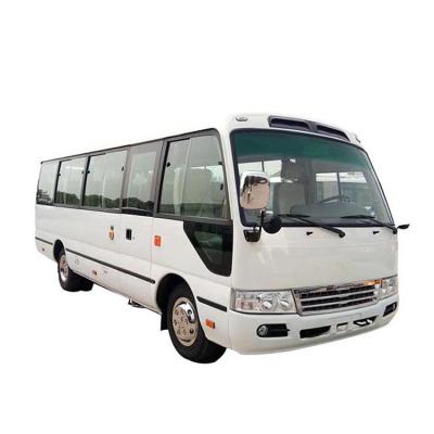 China Euro 2 Emission Standard Diesel Coaster Bus 7m 22 Seats Manual Transmission Mini Bus Van for sale