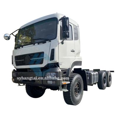 China SKD 6 Wheel Drive Truck 330hp Diesel Power 6x6 Off Road Truck 25Ton Chassis for sale