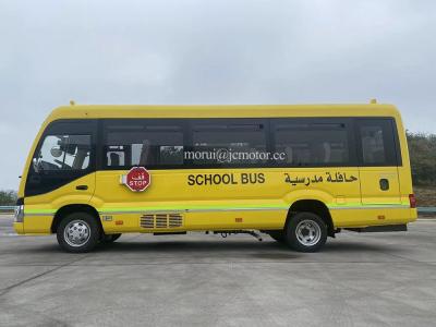 China Customization 7m Iveco Diesel Engine 22 Seats Coaster School Bus Manual Transmission for sale