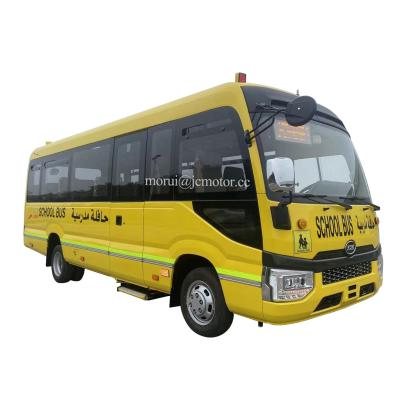 China Customization 7m Iveco Diesel Engine 22 Seats Coaster School Bus Manual Transmission for sale