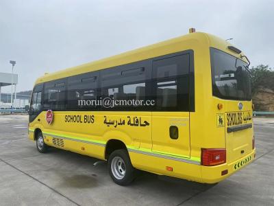 China Customization 7m Iveco Diesel Engine 22 Seats Coaster School Bus Manual Transmission for sale
