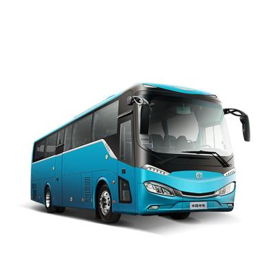 China 11M 48 Seater Electric Coach Buses Blue Mileage 456KM Customized Color for sale