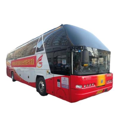 China 375 HP 49 Seater Luxury Coach Travel Custom Color Euro 5 6 Manual Transmission for sale