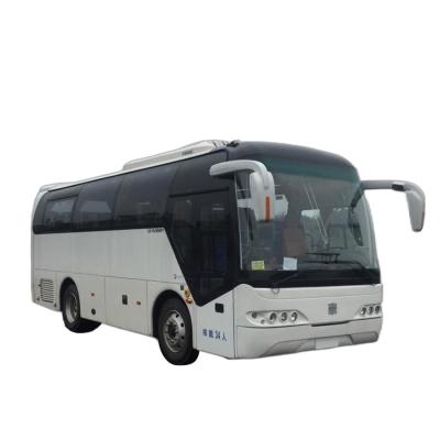China CRRC Diesel Bus Coach 8M Euro 3 Emission 220 HP 34 Seats Passenger Transport Bus for sale