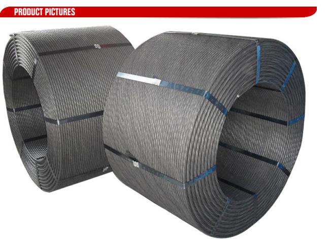 post tensioning high tensile steel strands wire concrete1860mpa 15.24mm pc steel wire strand