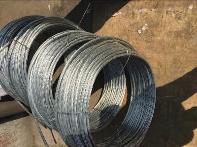 China ASTM High Carbon Galvanized Stay Wire 7/4.0mm For Liquid Natural Gas Tanks for sale