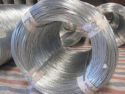 China Non - Alloy Galvanised Wire Rope Cable Strand With Zinc Coated Uniformity for sale