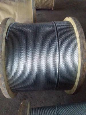 China Heavy ASTM A 475-98 Galvanized Steel Wire Strand , 5 16 Galvanized Wire Rope for sale