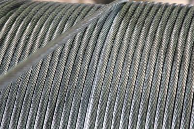 China Cable de acero revestido 3 del mensajero del cinc de alta resistencia de EHS 8 pulgadas para los depósitos de gas naturales líquidos en venta