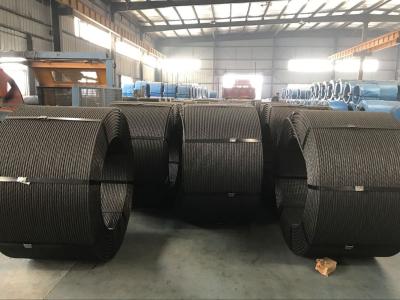 China Non - Alloy ASTM PC Strand Wire Galvanized Seven Strand Wire With Low Stress for sale
