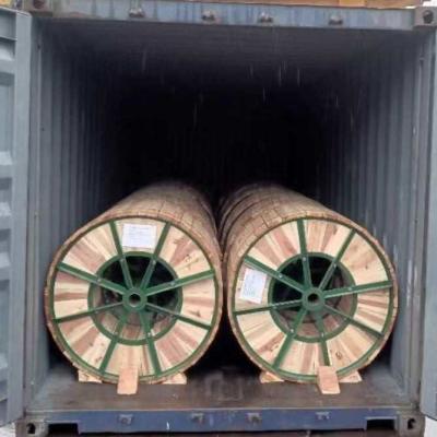 China ACS / AW Short Delivery Aluminum Clad Steel Wire For Electrical Power Cable for sale