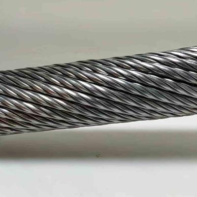 China 6x24+7FC galvanized steel wire rope for sale